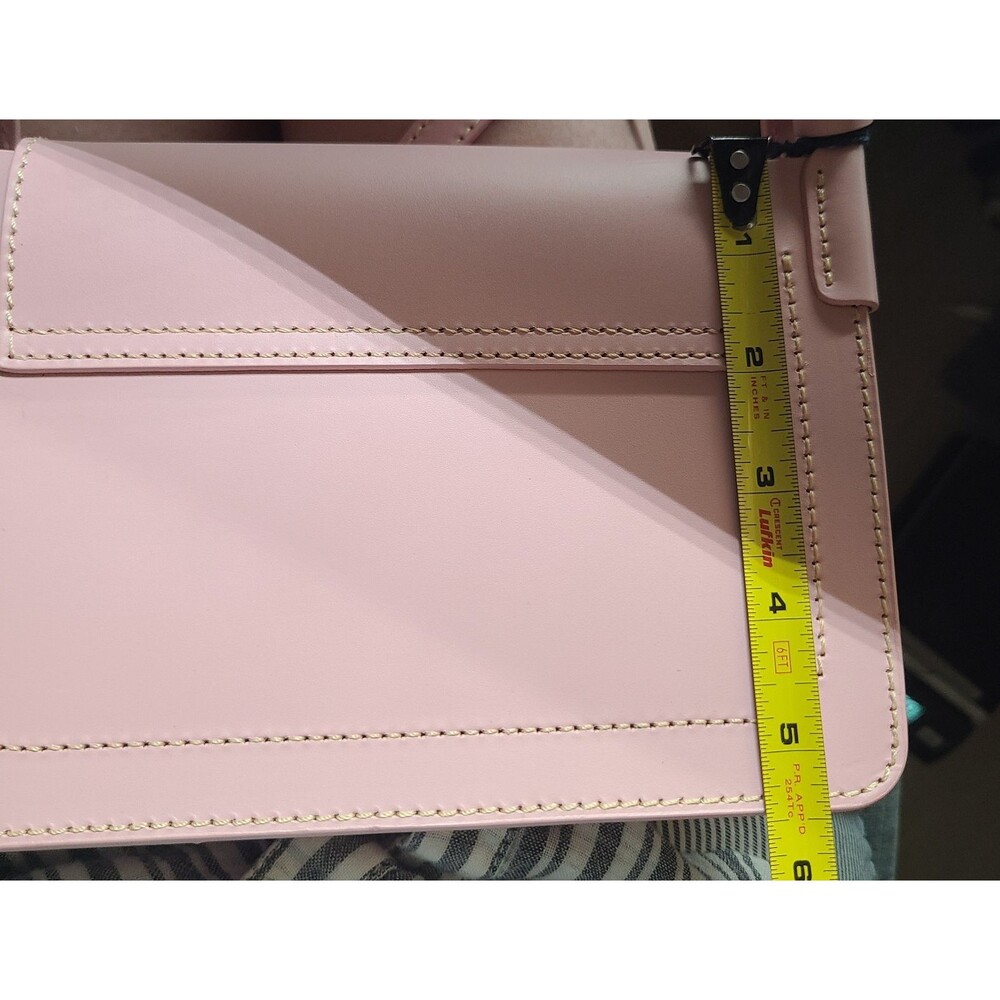 Disney Parks Dooney & Burke bag purse crossbody Pink Leather Minnie Mouse new - Picture 10 of 11